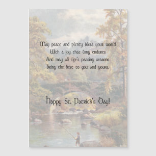 Rustic Landscape St. Patrick's Day Irish Blessing