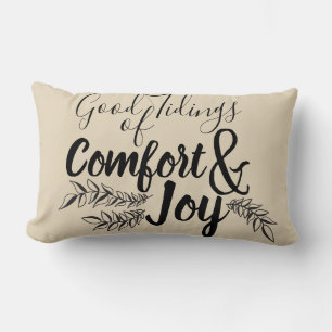Rustic Laurels Comfort & Joy Lumbar Cushion