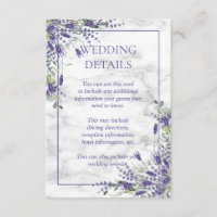 Rustic Lavender Eucalyptus Greener Wedding Details