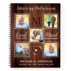 Rustic Letters To Heaven Dad Custom 5 Photo Grief