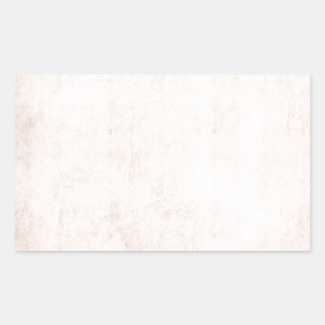 Rustic Light Apricot Rectangular Sticker (Front)