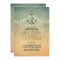 Rustic lights nautical rehearsal dinner invitation