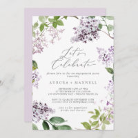 Rustic Lilac Let's Celebrate