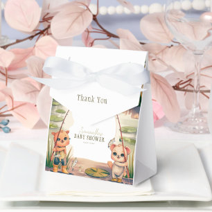 Rustic Little Fisherman Reeling in Joy Baby Shower Favour Box