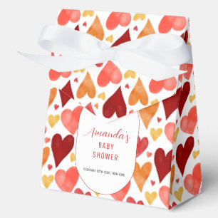 Rustic Little Sweetheart Valentine Baby Shower Favour Box