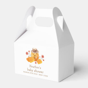 Rustic Little Wildflower Honey Bee Baby Shower  Favour Box