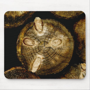 Rustic Log Roll Mouse Mat