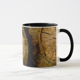 Rustic Log Roll Mug
