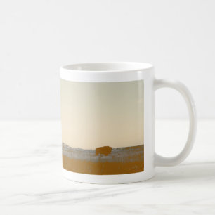 Rustic Lone Buffalo Photo From The Badlands Coffee Mug