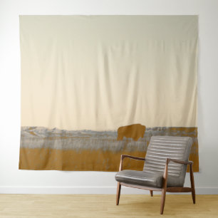 Rustic Lone Buffalo Photo From The Badlands Tapestry