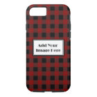 Rustic Lumberjack Buffalo Plaid Custom Template