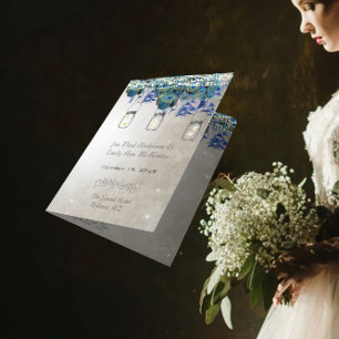 Rustic Luxe Mason Jar Peacock Program