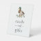 Rustic Mallard Duck Baby Shower Cards & Gifts Sign