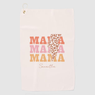 Rustic "Mama" Repeat Golf Towel