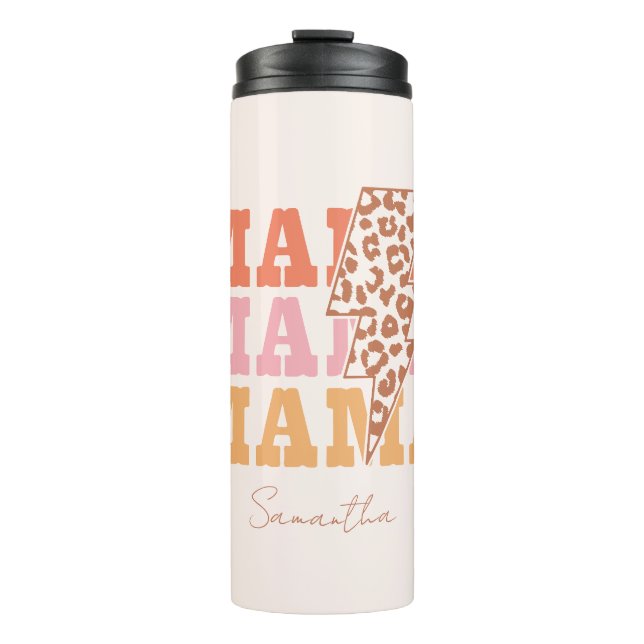 Rustic "Mama" Repeat Thermal Tumbler (Front)