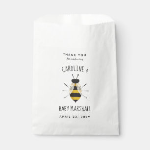 Rustic Mama to Bee Personalised Favour Bag