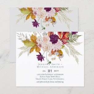 Rustic Maroon Ginger Blush Wedding