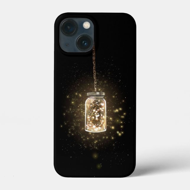 Rustic Mason Jars String Lights   Case-Mate iPhone Case (Back)