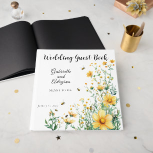 Rustic Meant to Bee Guest Book