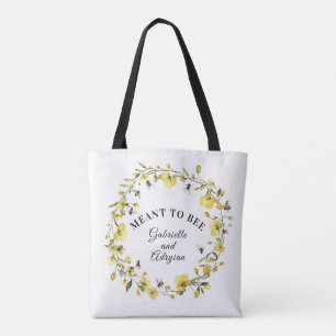 Rustic Meant to Bee Tote Bag