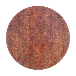 Rustic metal: textured surface. cutting board
