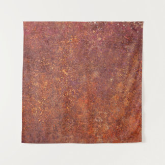 Rustic metal: textured surface. tapestry