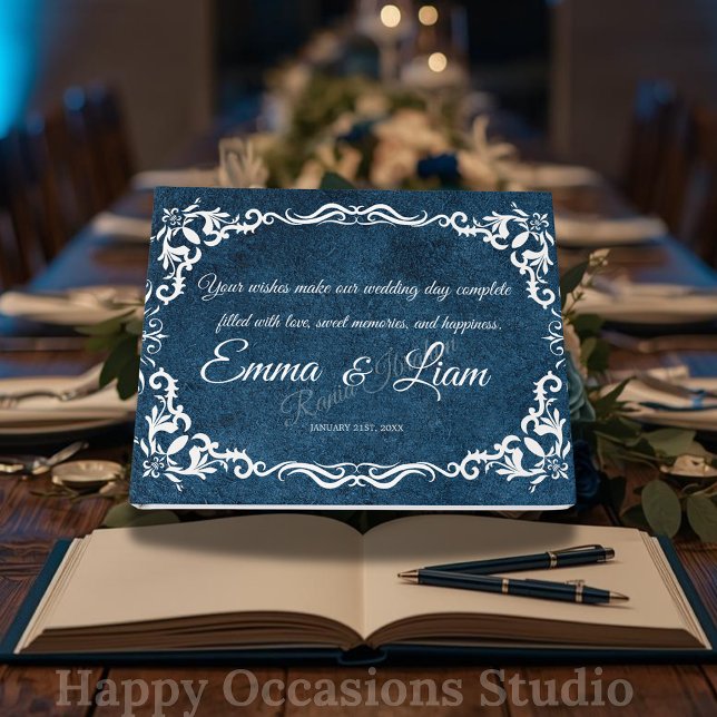 Rustic Mexican Wedding Guest Book  (Creator Uploaded)
