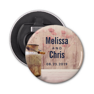 Rustic Milk Can Country Wedding Bottle Opener