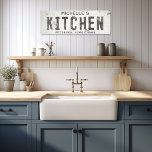 Rustic Modern Farmhouse Kitchen & City Long Canvas Print<br><div class="desc">Elevate your living space with our exquisite Stretched Canvas Wall Art Kitchen Sign, where timeless charm meets modern farmhouse aesthetics. This art piece effortlessly combines rustic elegance with an industrial edge, featuring a faux cracked and distressed off-white background that exudes a sense of history through chipping paint and weathered textures....</div>