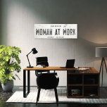 Rustic Modern Farmhouse Office Long Canvas Print<br><div class="desc">Elevate your living space with our exquisite Stretched Canvas Wall Art Office Sign, where timeless charm meets modern farmhouse aesthetics. This art piece effortlessly combines rustic elegance with an industrial edge, featuring a faux cracked and distressed off-white background that exudes a sense of history through chipping paint and weathered textures....</div>