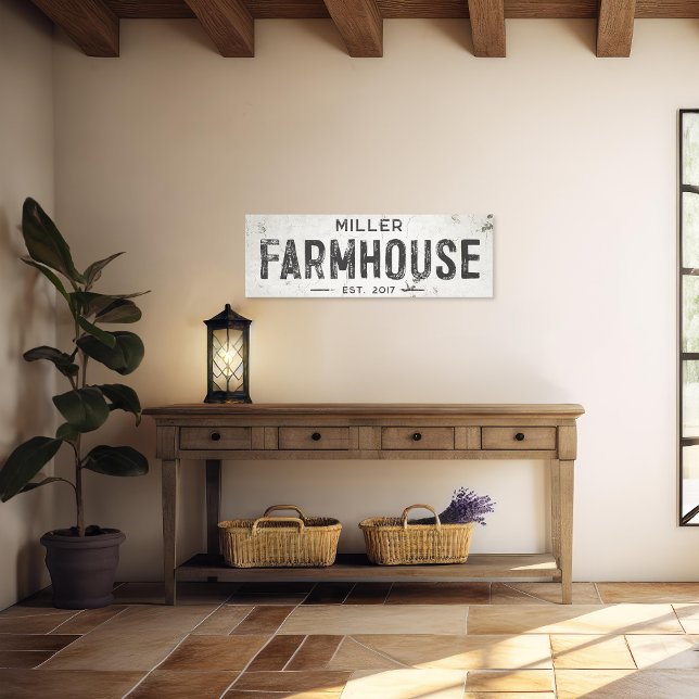 Rustic Modern Industrial Farmhouse Long Sign (Creator Uploaded)