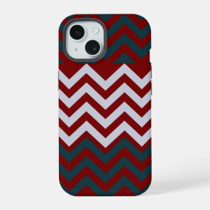Rustic Monogram Groovy Chic iPhone 15 Case
