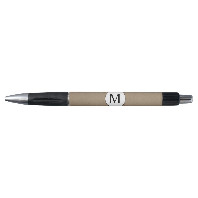 Rustic Monogram Pen (Front)