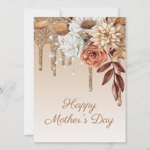 Rustic Mother's Day Botanical Floral 