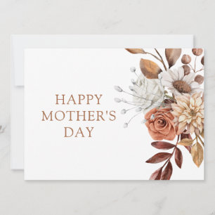 Rustic Mother's Day Botanical Floral 