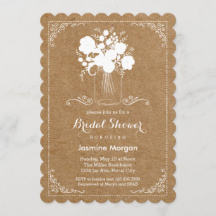 Rustic Mother's Day Invitation
