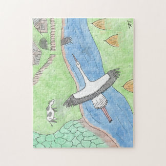 "Rustic motifs" Jigsaw Puzzle