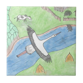 "Rustic motifs" Tile