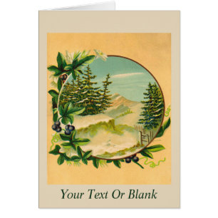 Rustic Mountain Scene