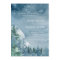 Rustic Mountains Dark Dusty Blue Watercolor