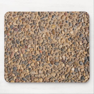 Rustic Multicolored Pebble Stones Photo Mouse Mat