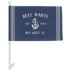 Rustic Nautical Navy Anchor Boat Name