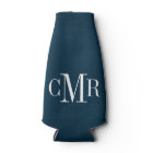 Rustic Navy Classic Monogram
