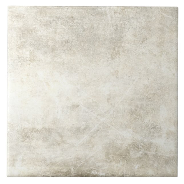 Rustic Neutral Faux Texture Ceramic Tile (Front)