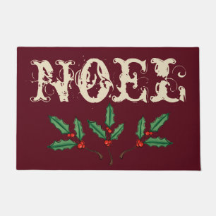 Rustic Noel Christmas Doormat