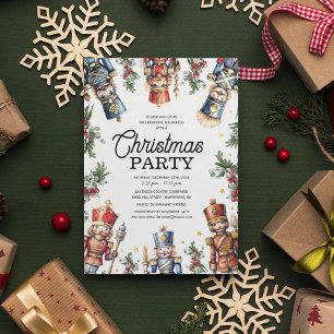 Rustic Nutcracker Christmas Holiday Party