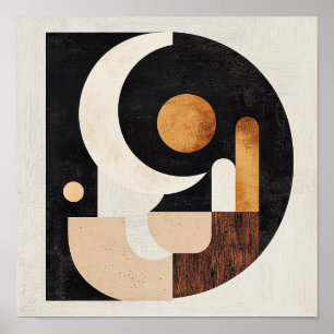 Rustic Office Decor Scandinavian Wall Art Poster