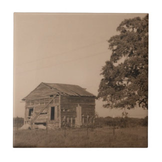 Rustic old barn tile