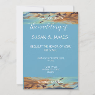 Rustic Old row boat at stiIts Invitation