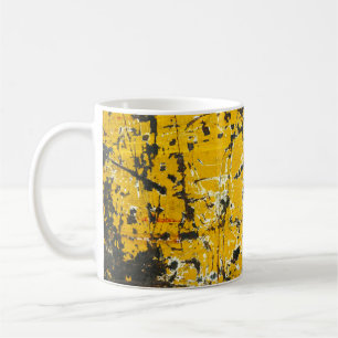 Rustic Old Steel, Textured Background. Coffee Mug